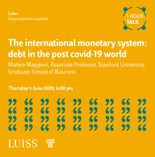 The international monetary system: debt in the post covid-19 world